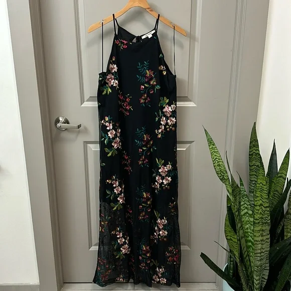 Francesca's Collections | Dresses | Francescas Black Maxi Dress Size Medium  | Poshmark